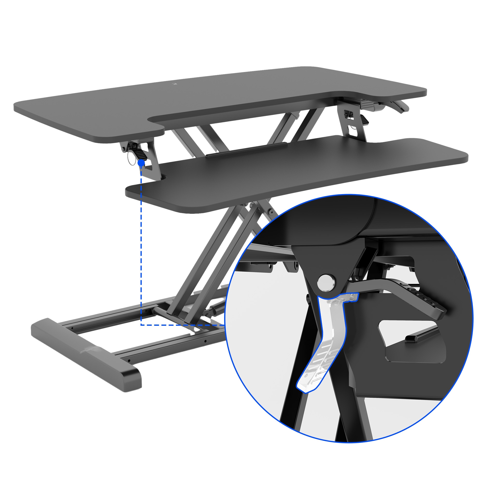 Standing Desk Converter AlcoveRiser M7-E | FlexiSpot